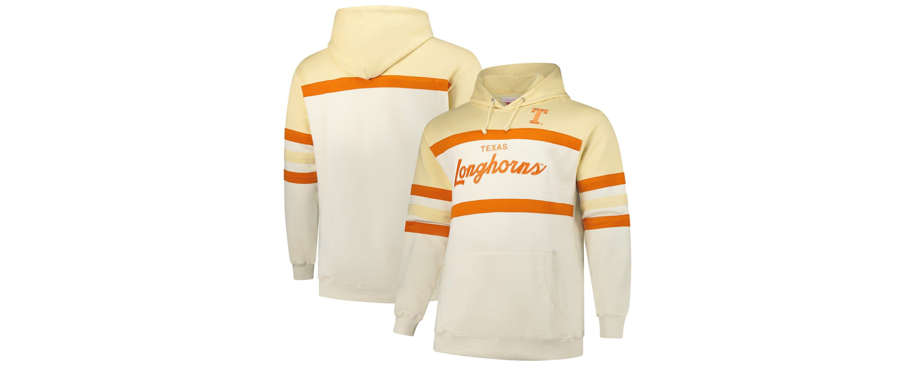 NCAA Texas Longhorns Big & Tall Head Coach Pullover Hoodie