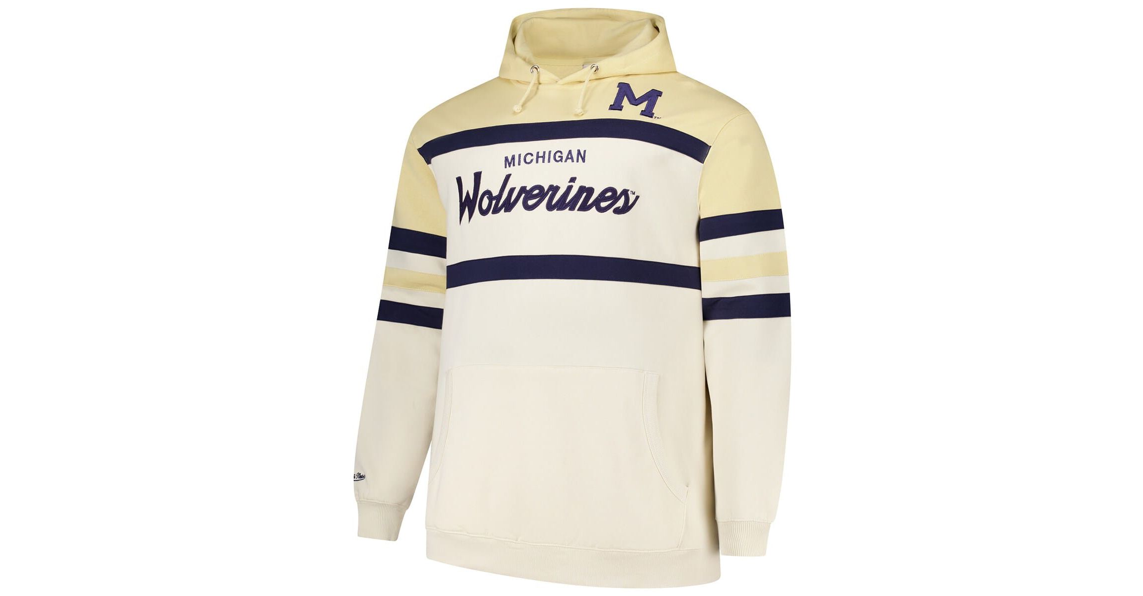 NCAA Michigan Wolverines Big & Tall Head Coach Pullover Hoodie