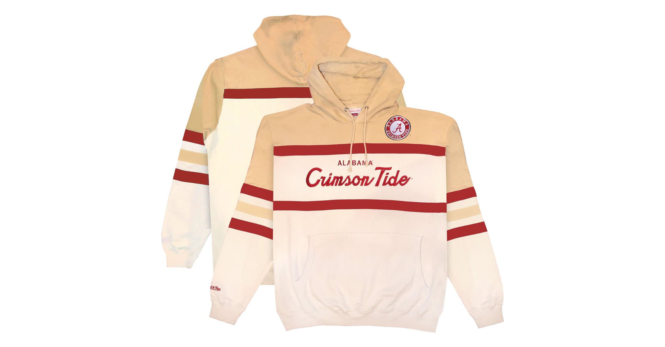 Alabama Crimson Tide NCAA Alabama Tide Big & Tall Head Coach Pullover Hoodie