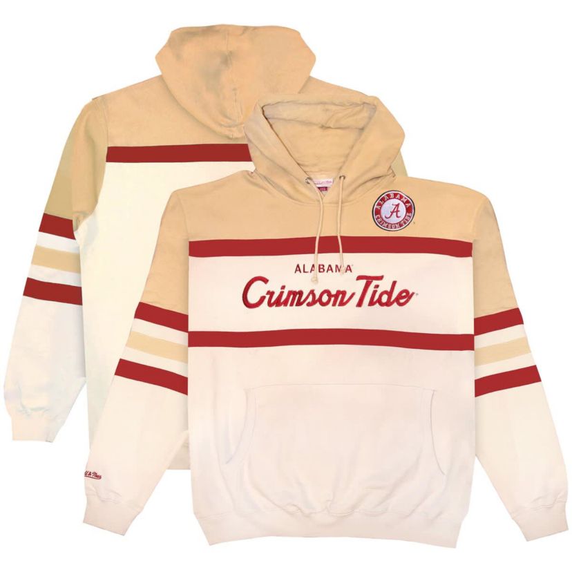 Alabama Crimson Tide NCAA Alabama Tide Big & Tall Head Coach Pullover Hoodie