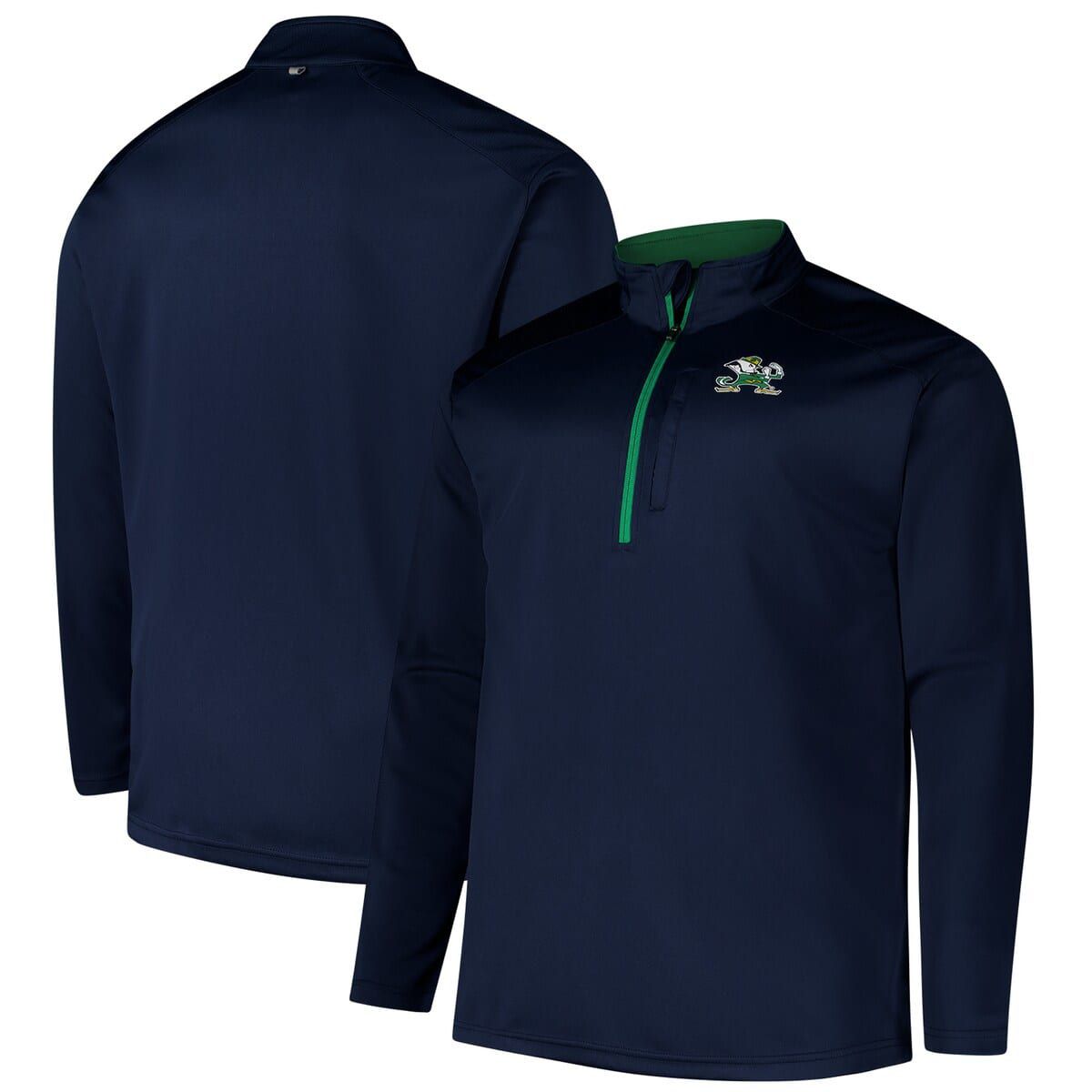 NCAA Fanatics Notre Dame Fighting Irish Big & Tall Defender Quarter-Zip Top