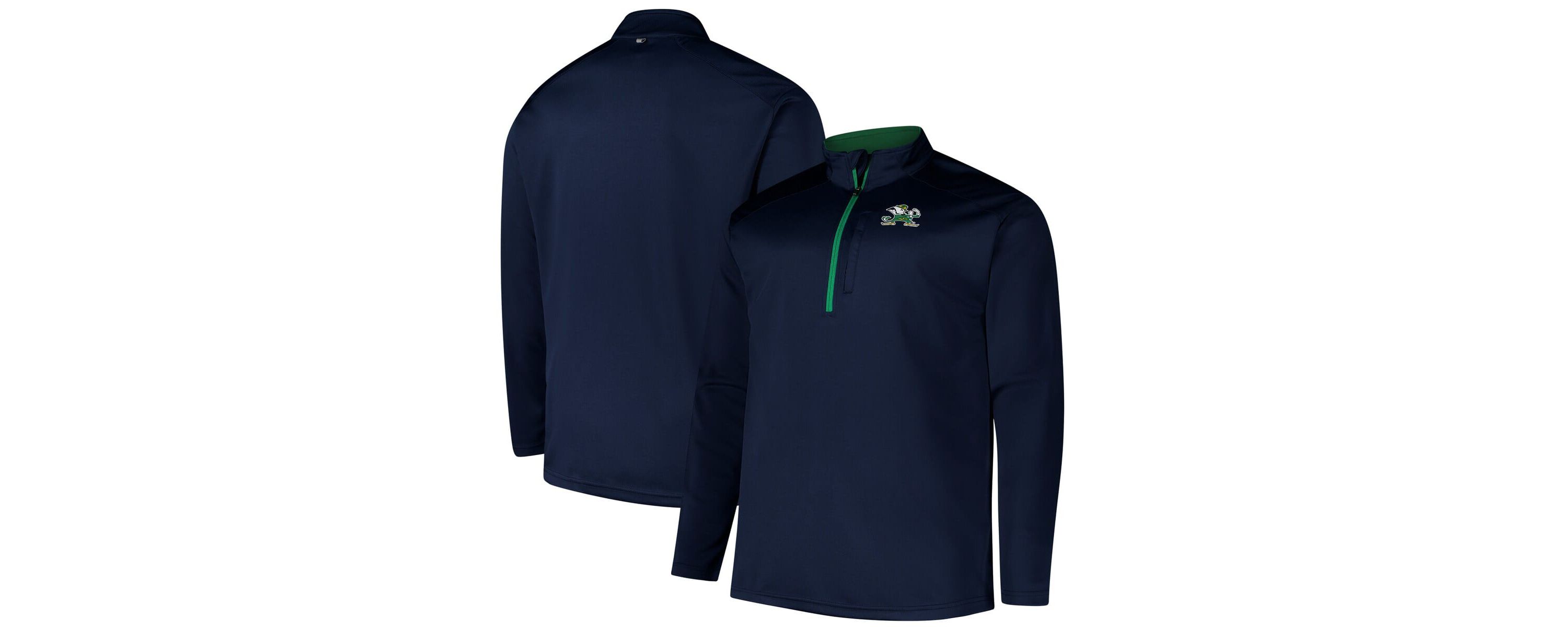 NCAA Fanatics Notre Dame Fighting Irish Big & Tall Defender Quarter-Zip Top