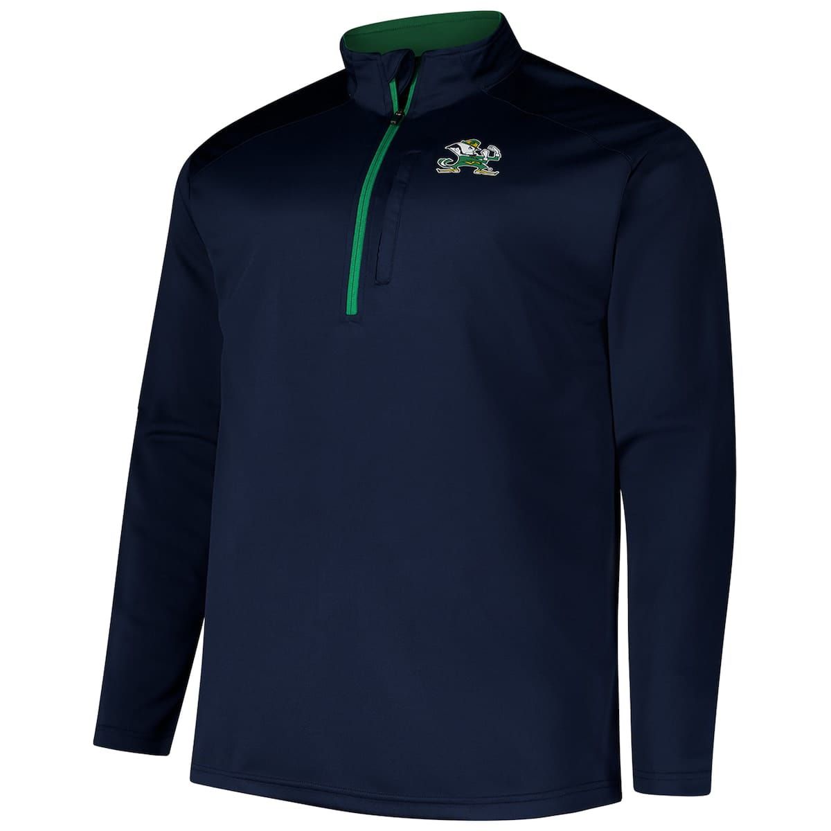 NCAA Fanatics Notre Dame Fighting Irish Big & Tall Defender Quarter-Zip Top