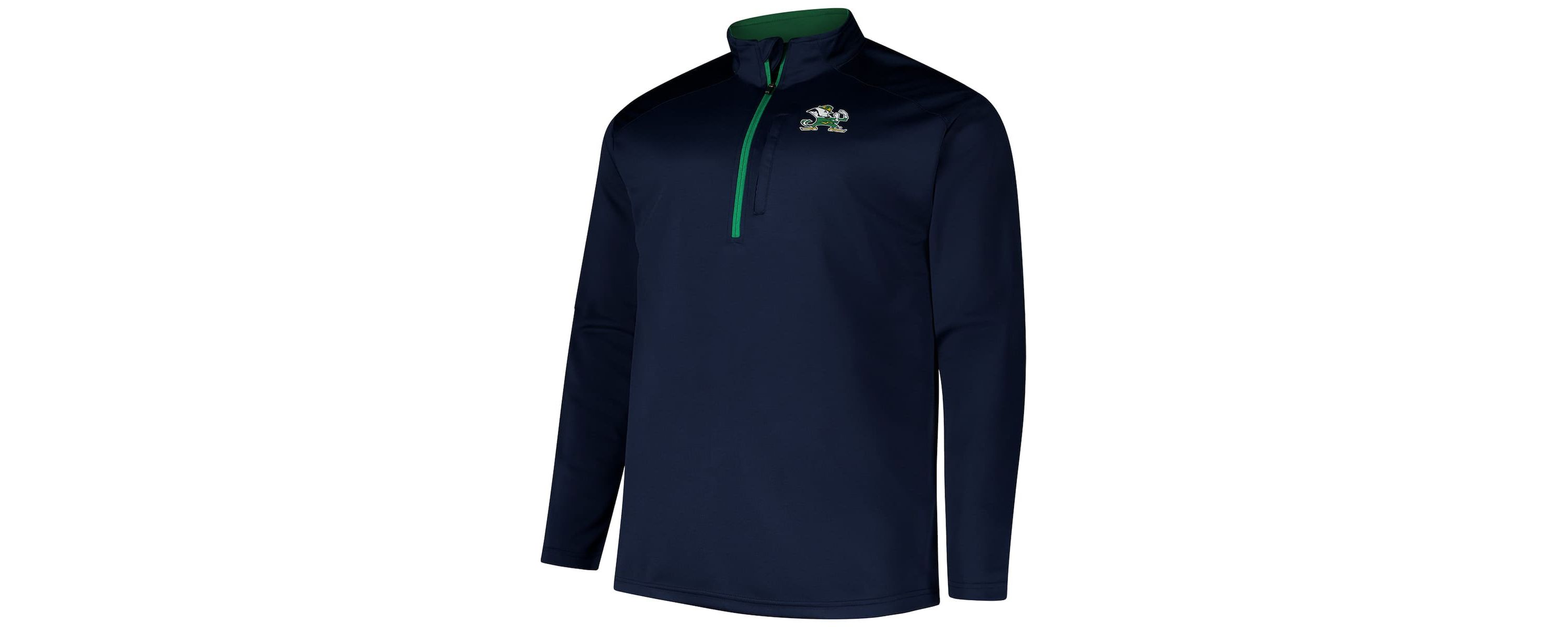 NCAA Fanatics Notre Dame Fighting Irish Big & Tall Defender Quarter-Zip Top