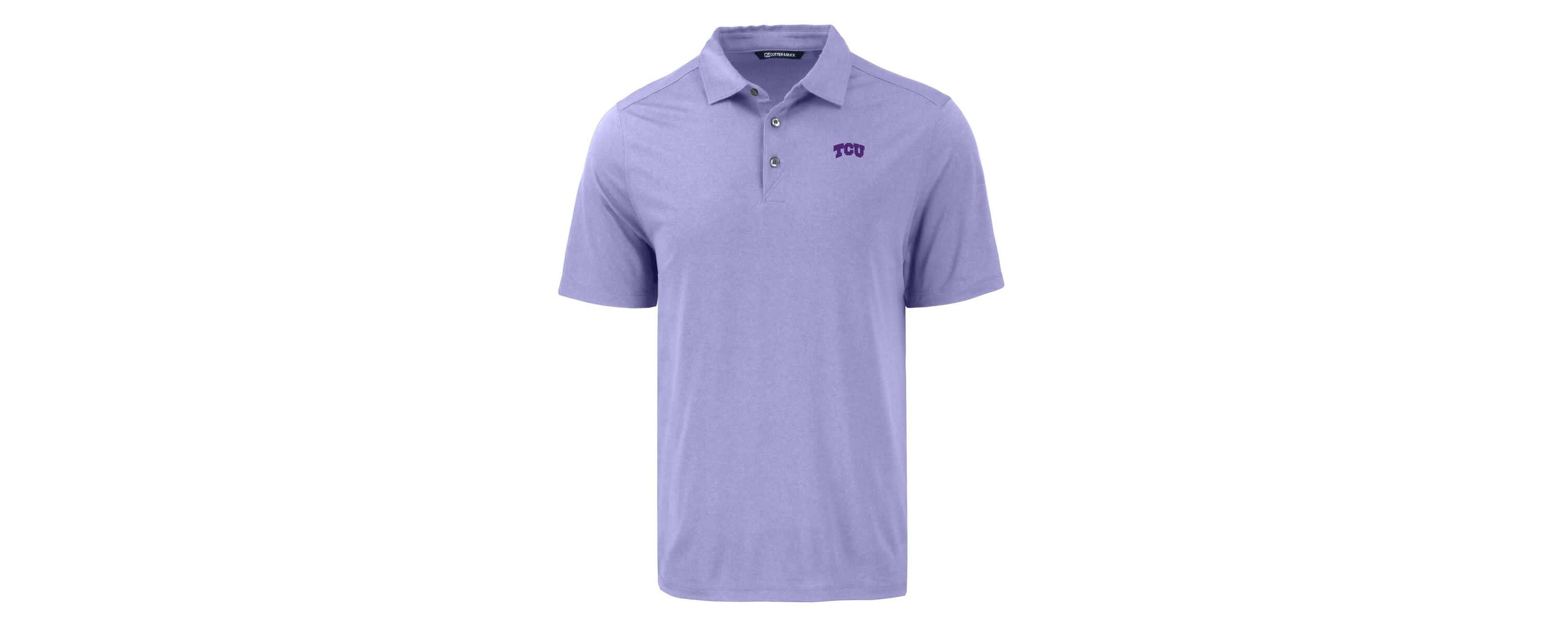 NCAA TCU Horned Frogs Coastline Epic Comfort Eco Recycled Polo