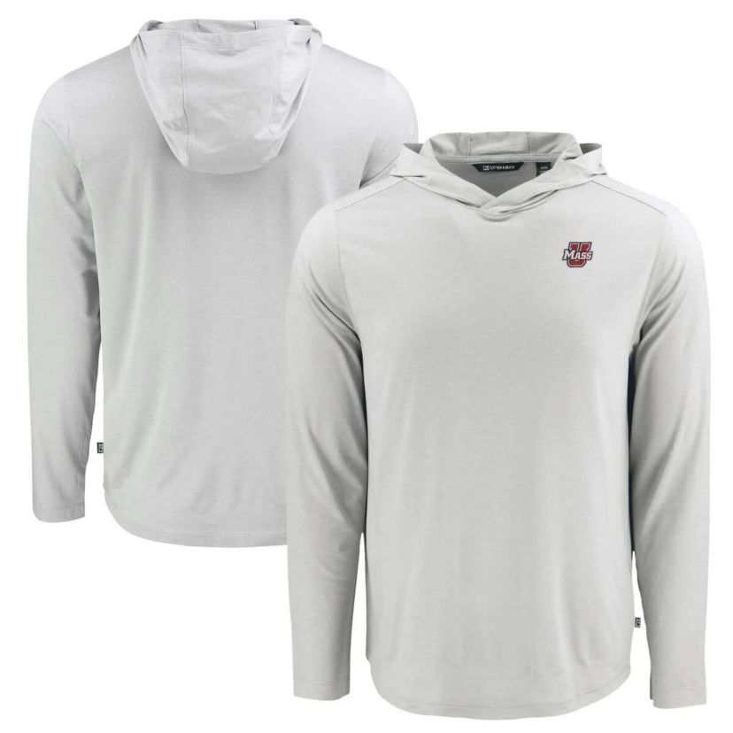 NCAA UMass Minutemen Coastline Epic Comfort Eco Recycled Long Sleeve Hoodie T-Shirt
