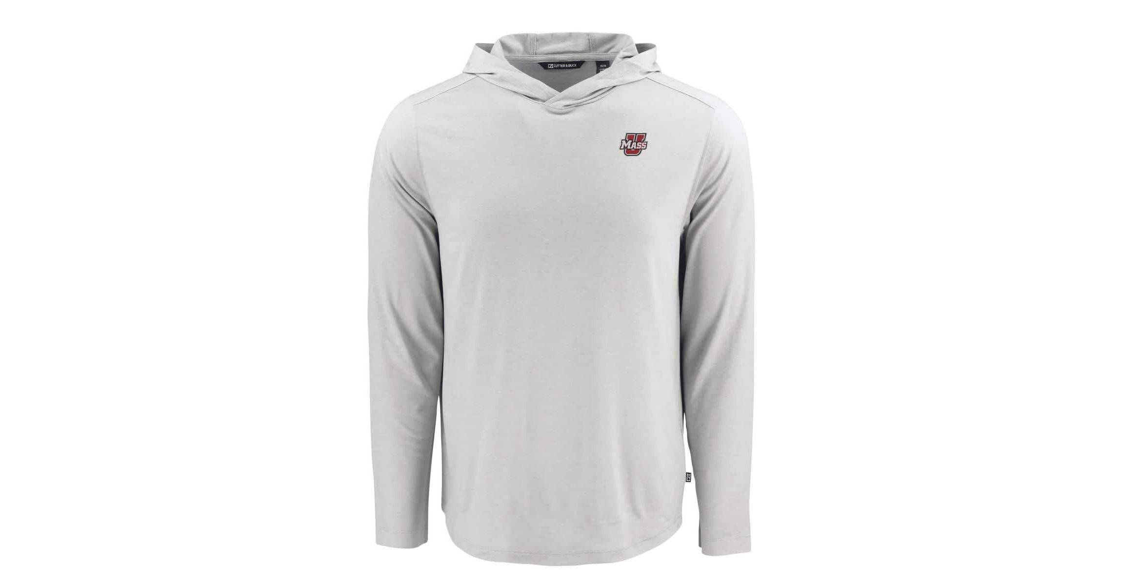 NCAA UMass Minutemen Coastline Epic Comfort Eco Recycled Long Sleeve Hoodie T-Shirt