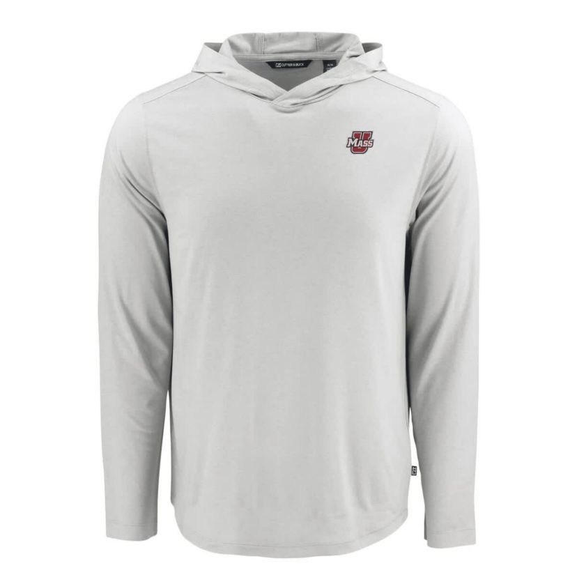 NCAA UMass Minutemen Coastline Epic Comfort Eco Recycled Long Sleeve Hoodie T-Shirt