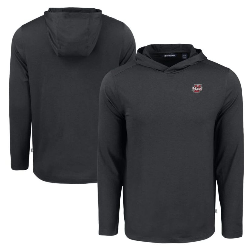 NCAA UMass Minutemen Coastline Epic Comfort Eco Recycled Long Sleeve Hoodie T-Shirt