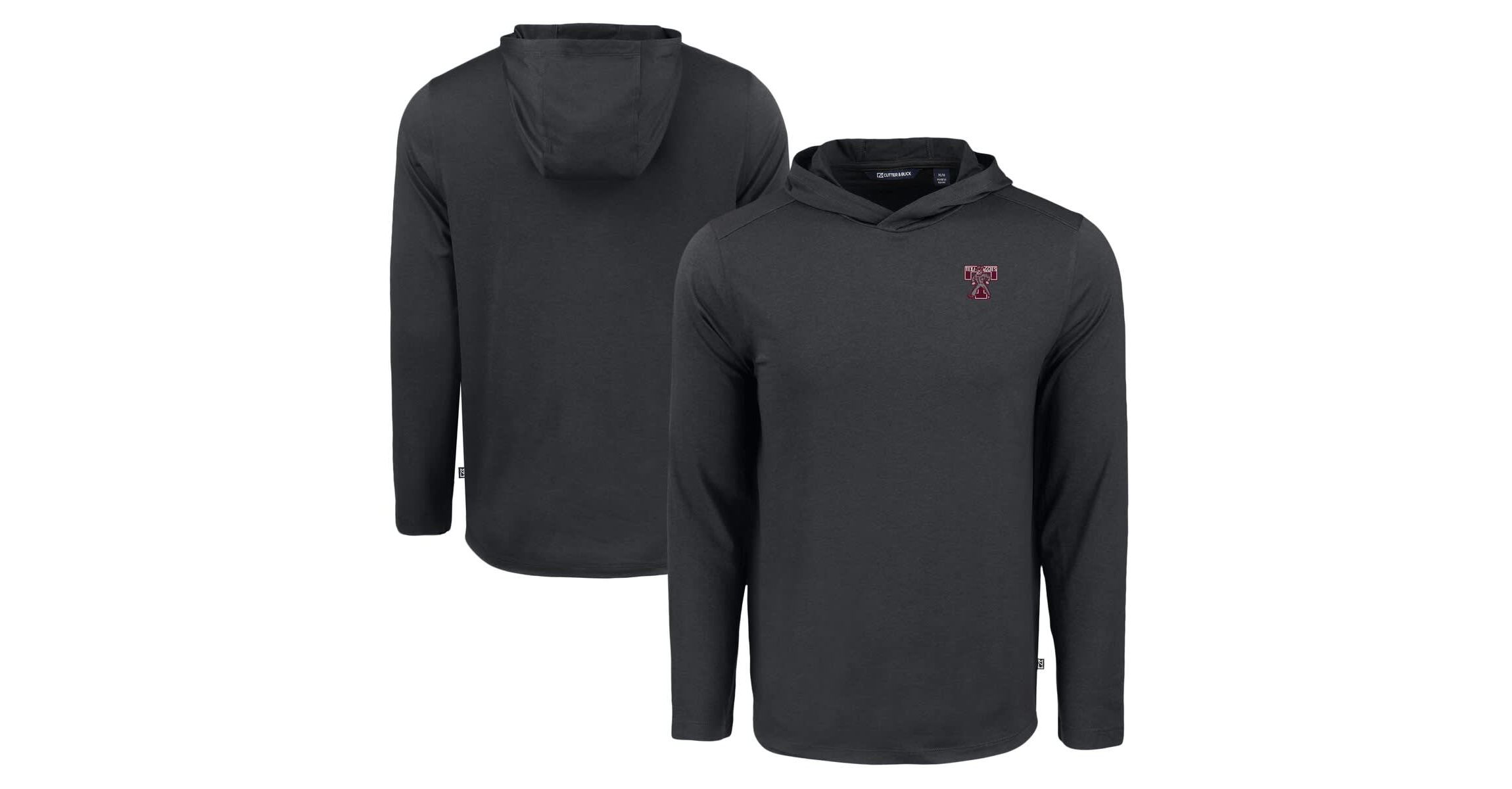 NCAA Texas A&M Aggies Coastline Epic Comfort Eco Recycled Long Sleeve Hoodie T-Shirt