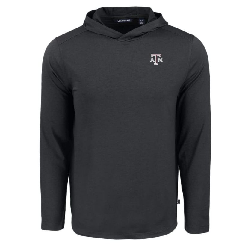 NCAA Texas A&M Aggies Coastline Epic Comfort Eco Recycled Long Sleeve Hoodie T-Shirt