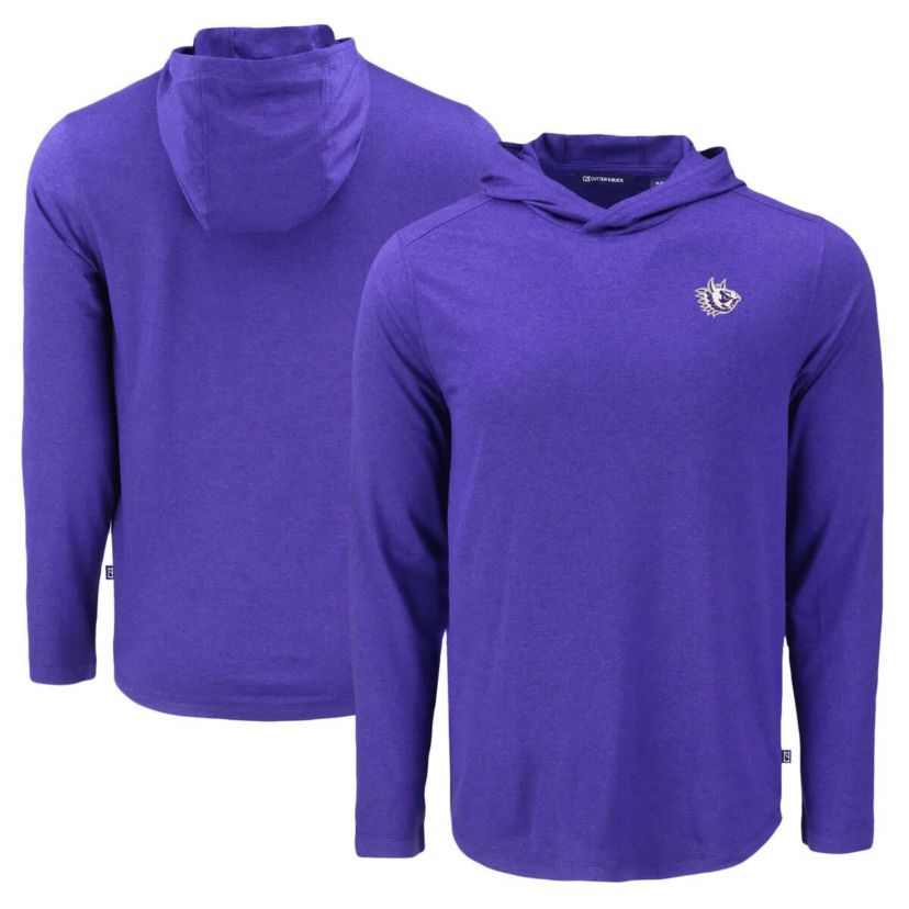 NCAA TCU Horned Frogs Coastline Epic Comfort Eco Recycled Long Sleeve Hoodie T-Shirt