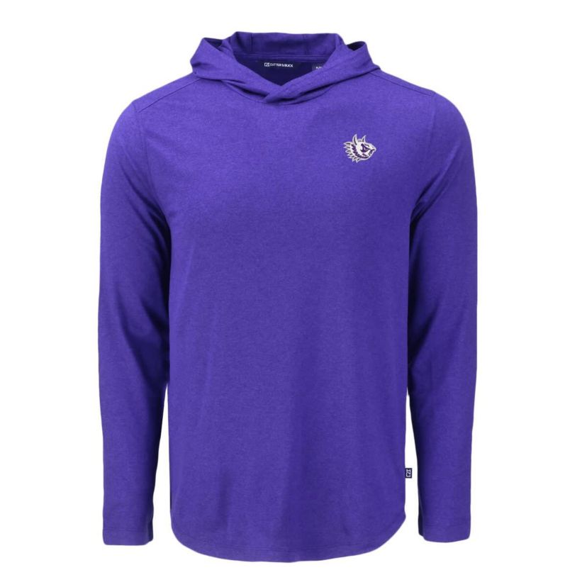 NCAA TCU Horned Frogs Coastline Epic Comfort Eco Recycled Long Sleeve Hoodie T-Shirt