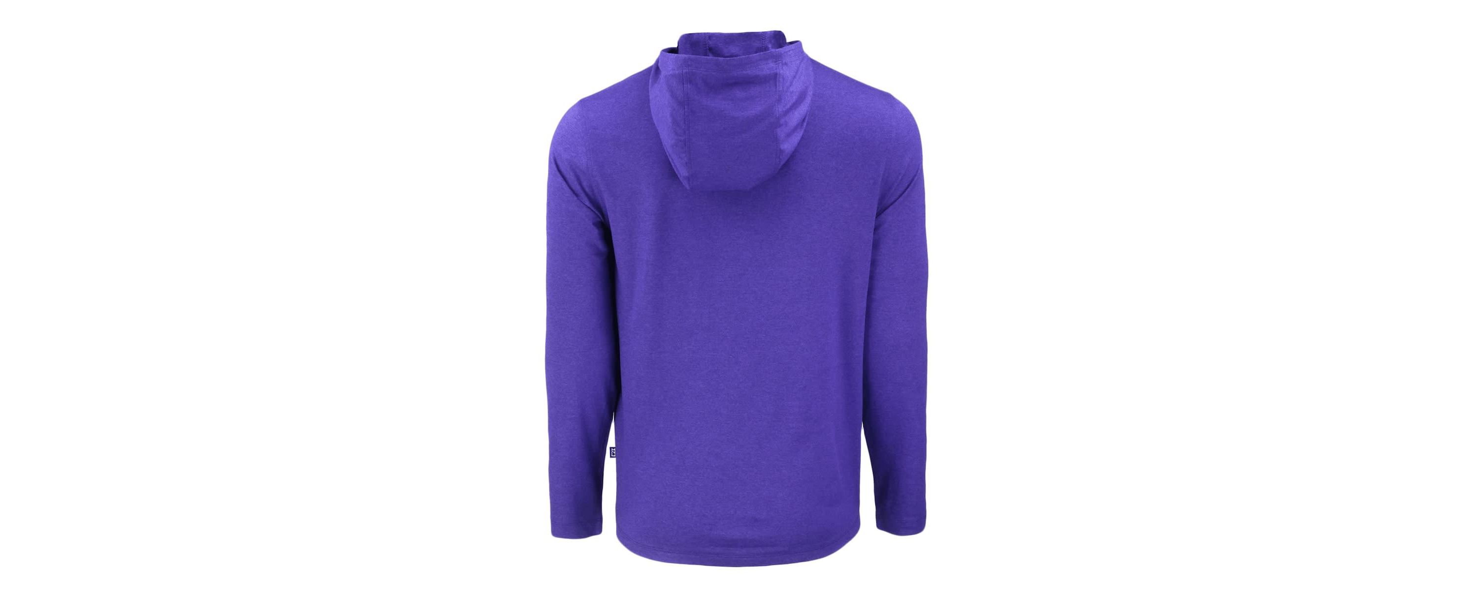 NCAA TCU Horned Frogs Coastline Epic Comfort Eco Recycled Long Sleeve Hoodie T-Shirt