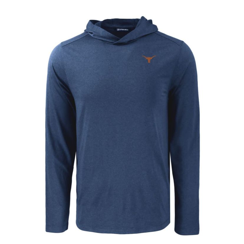 NCAA Texas Longhorns Coastline Epic Comfort Eco Recycled Long Sleeve Hoodie T-Shirt