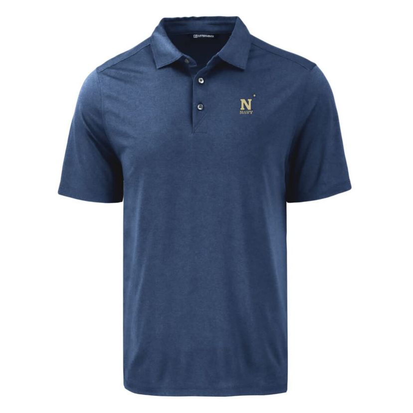 Navy Midshipmen NCAA Midshipmen Coastline Epic Comfort Eco Recycled Polo
