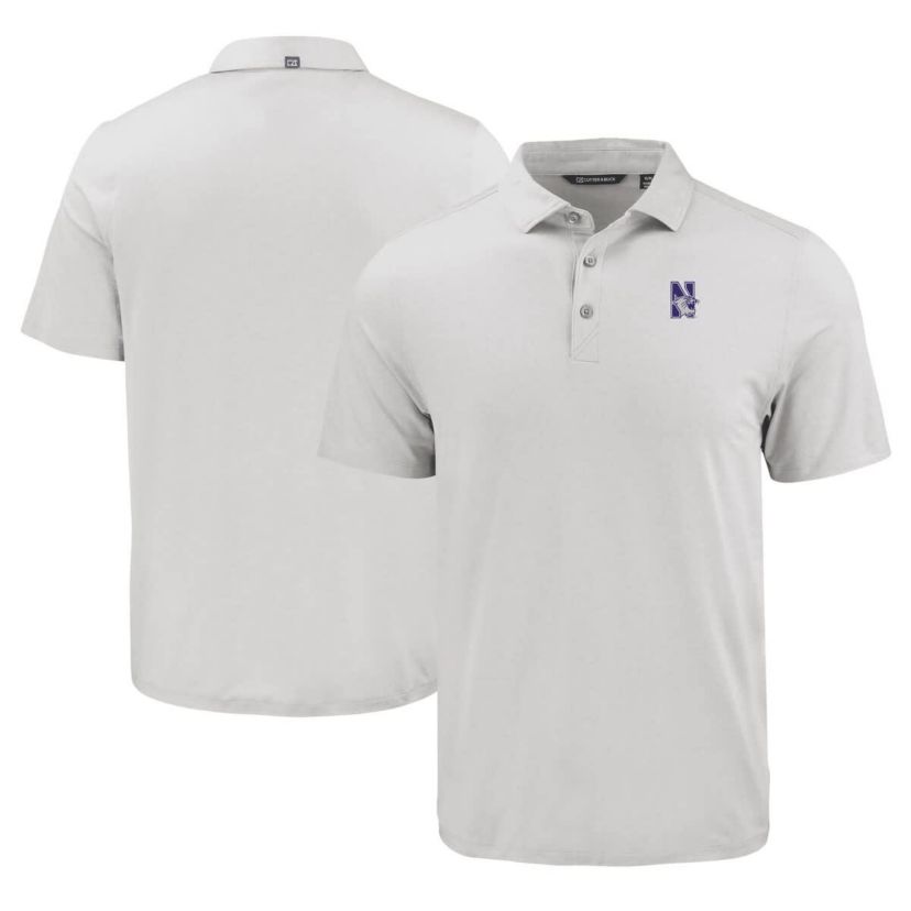 NCAA Northwestern Wildcats Coastline Epic Comfort Eco Recycled Polo