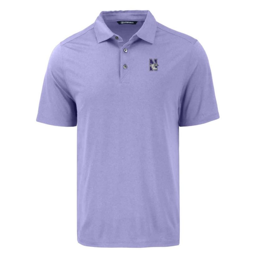 NCAA Northwestern Wildcats Coastline Epic Comfort Eco Recycled Polo