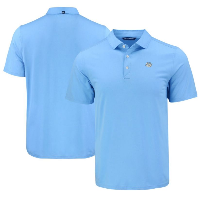 NCAA Light Southern University Jaguars Coastline Epic Comfort Eco Recycled Polo