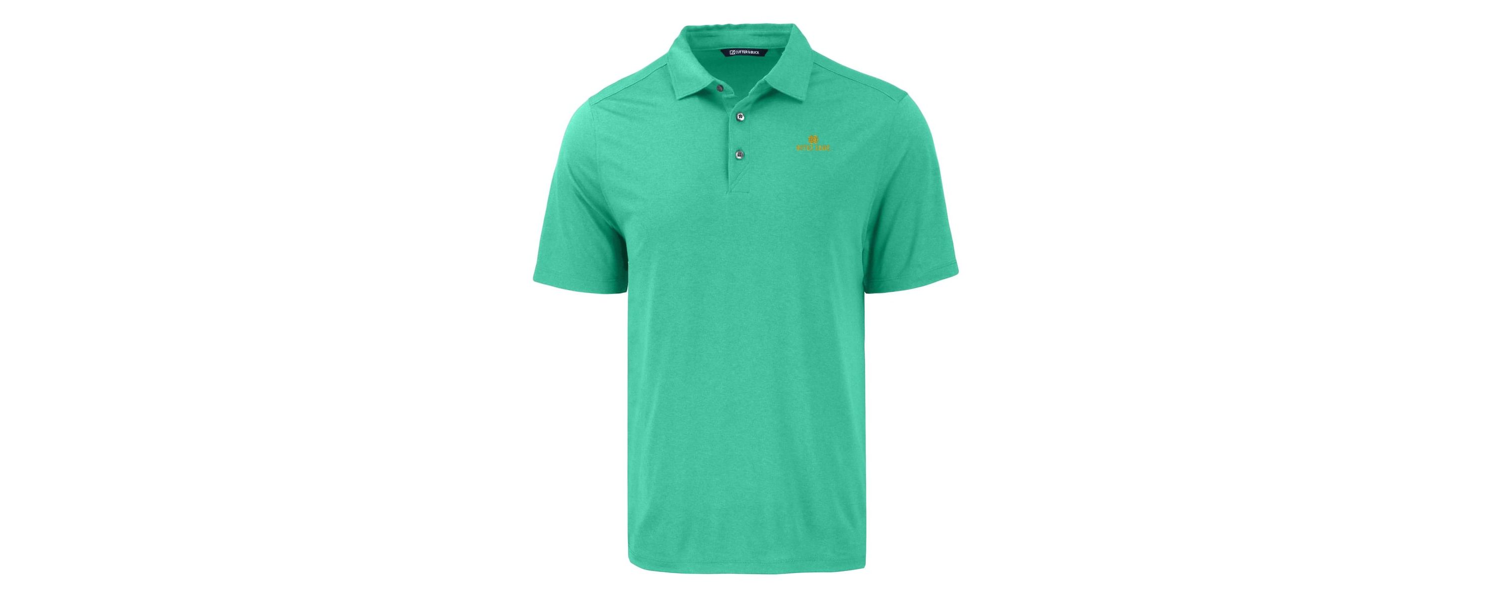 NCAA Kelly Notre Dame Fighting Irish Coastline Epic Comfort Eco Recycled Polo