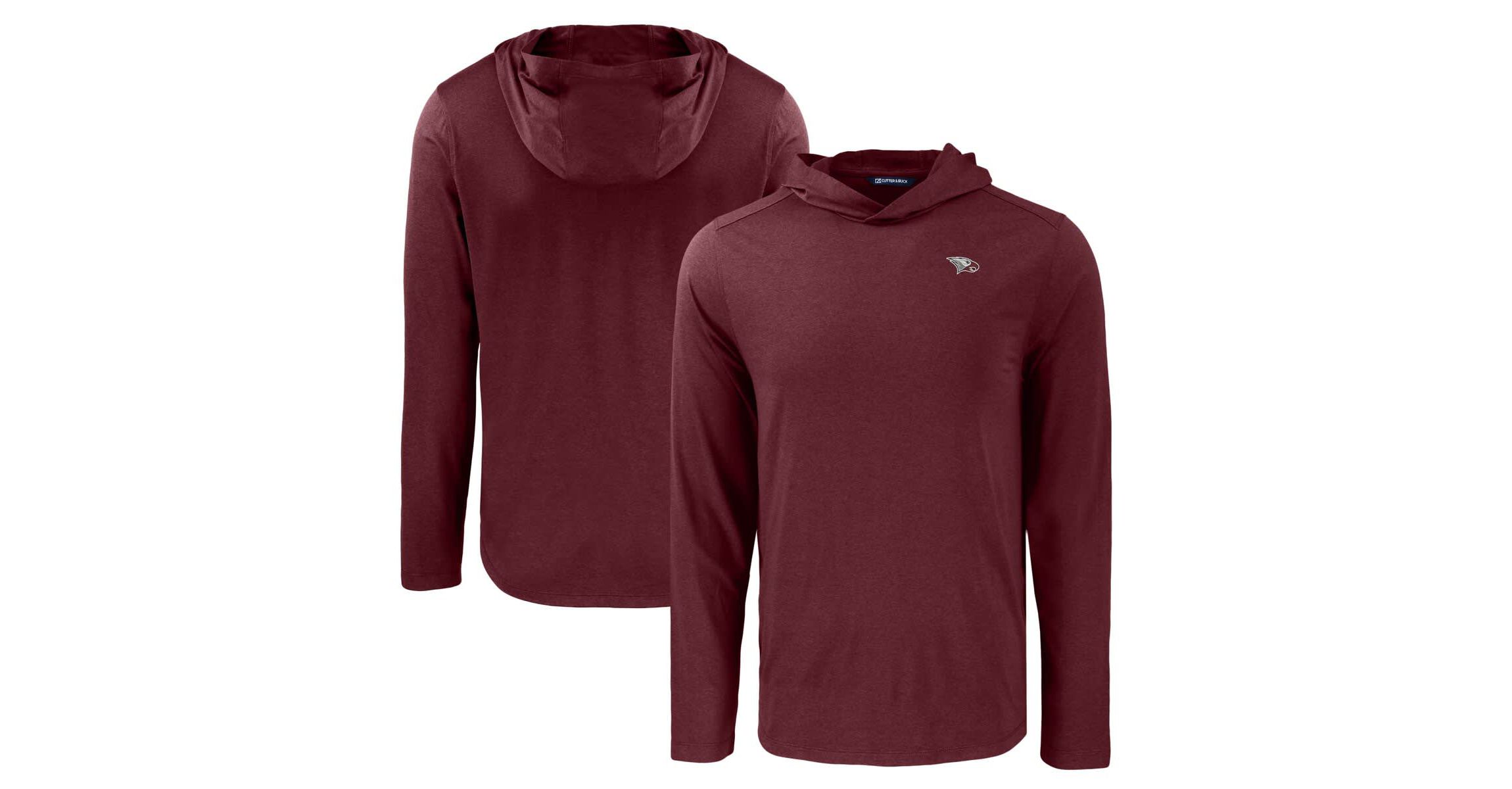 NC Central Eagles NCAA North Carolina Central Eagles Coastline Epic Comfort Eco Recycled Long Sleeve Hoodie T-Shirt