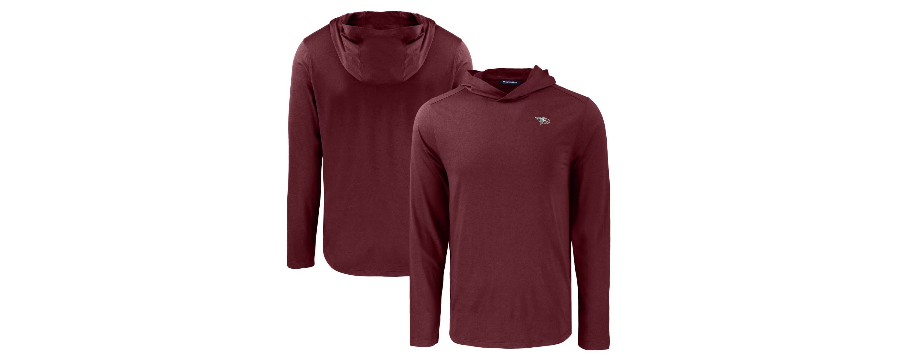 NC Central Eagles NCAA North Carolina Central Eagles Coastline Epic Comfort Eco Recycled Long Sleeve Hoodie T-Shirt