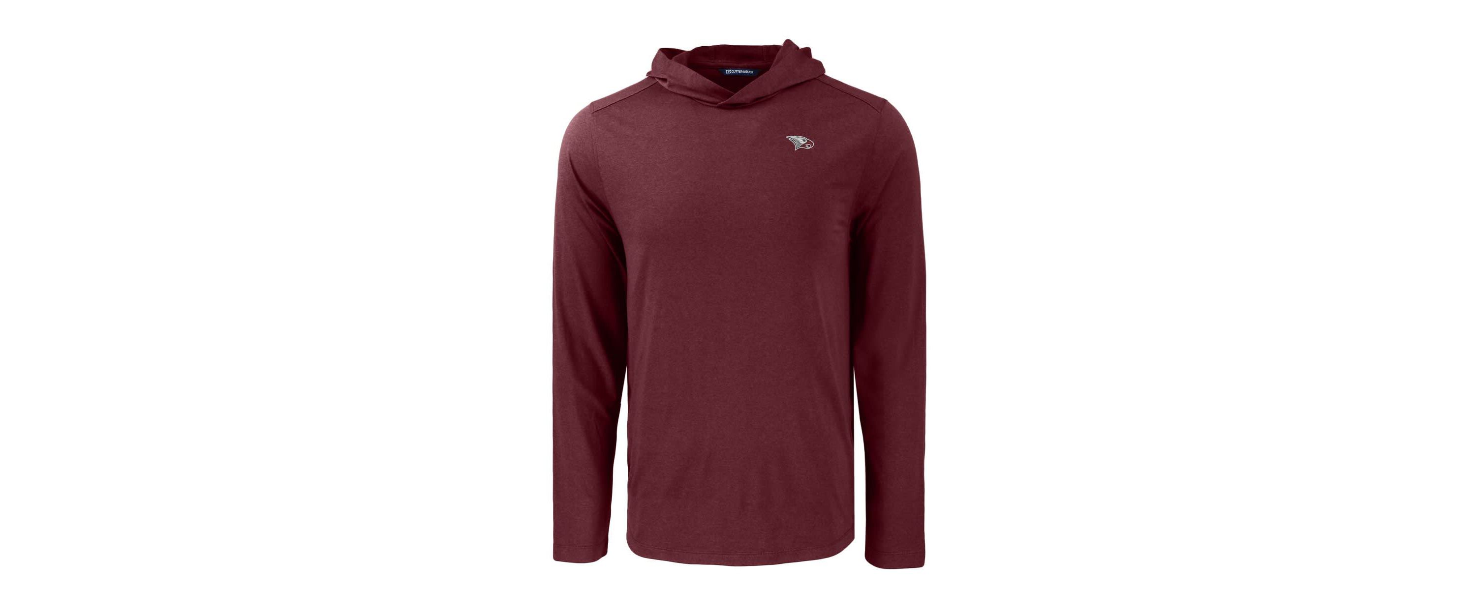 NC Central Eagles NCAA North Carolina Central Eagles Coastline Epic Comfort Eco Recycled Long Sleeve Hoodie T-Shirt