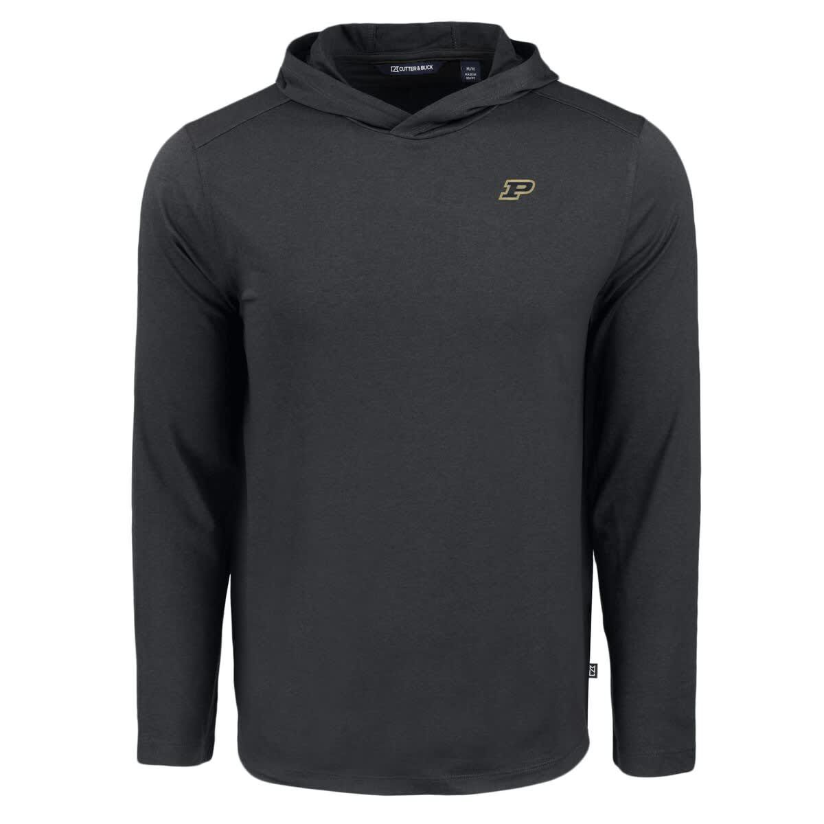 NCAA Purdue Boilermakers Coastline Epic Comfort Eco Recycled Long Sleeve Hoodie T-Shirt