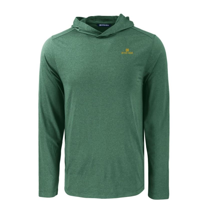 NCAA Notre Dame Fighting Irish Coastline Epic Comfort Eco Recycled Long Sleeve Hoodie T-Shirt