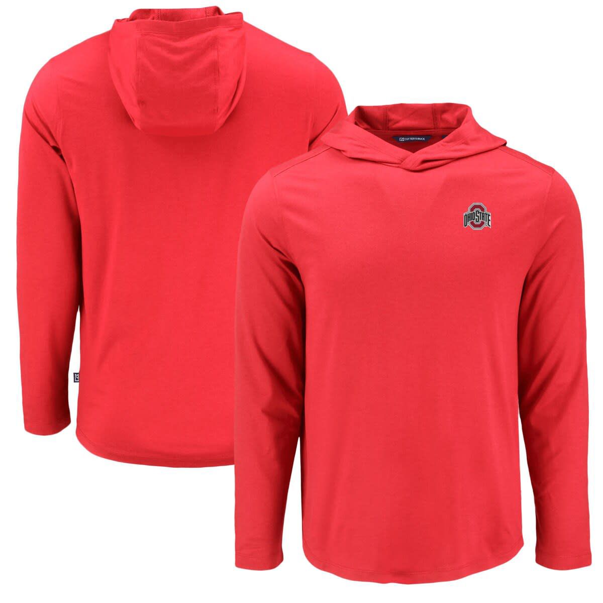 NCAA Ohio State Buckeyes Coastline Epic Comfort Eco Recycled Long Sleeve Hoodie T-Shirt
