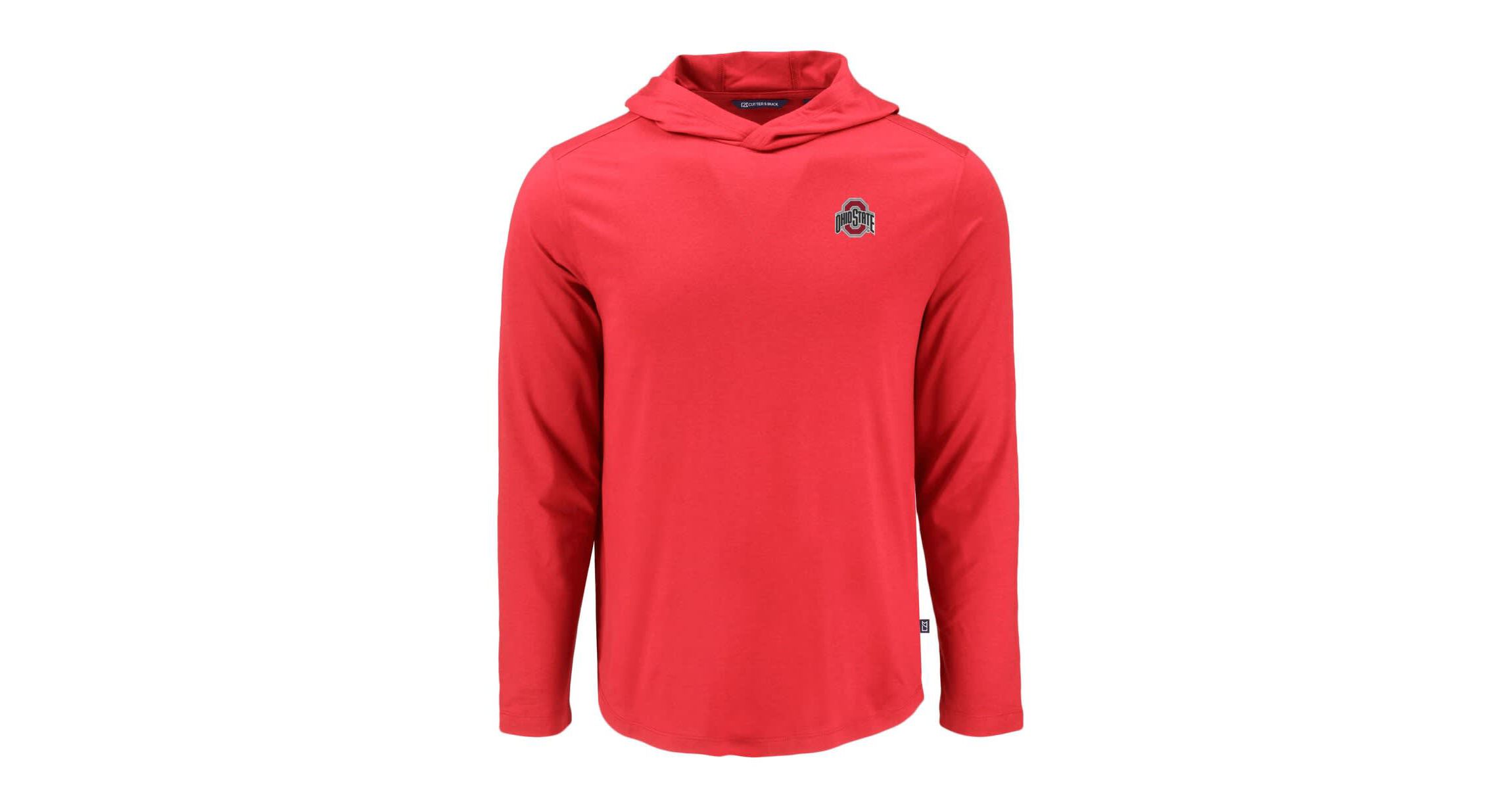 NCAA Ohio State Buckeyes Coastline Epic Comfort Eco Recycled Long Sleeve Hoodie T-Shirt