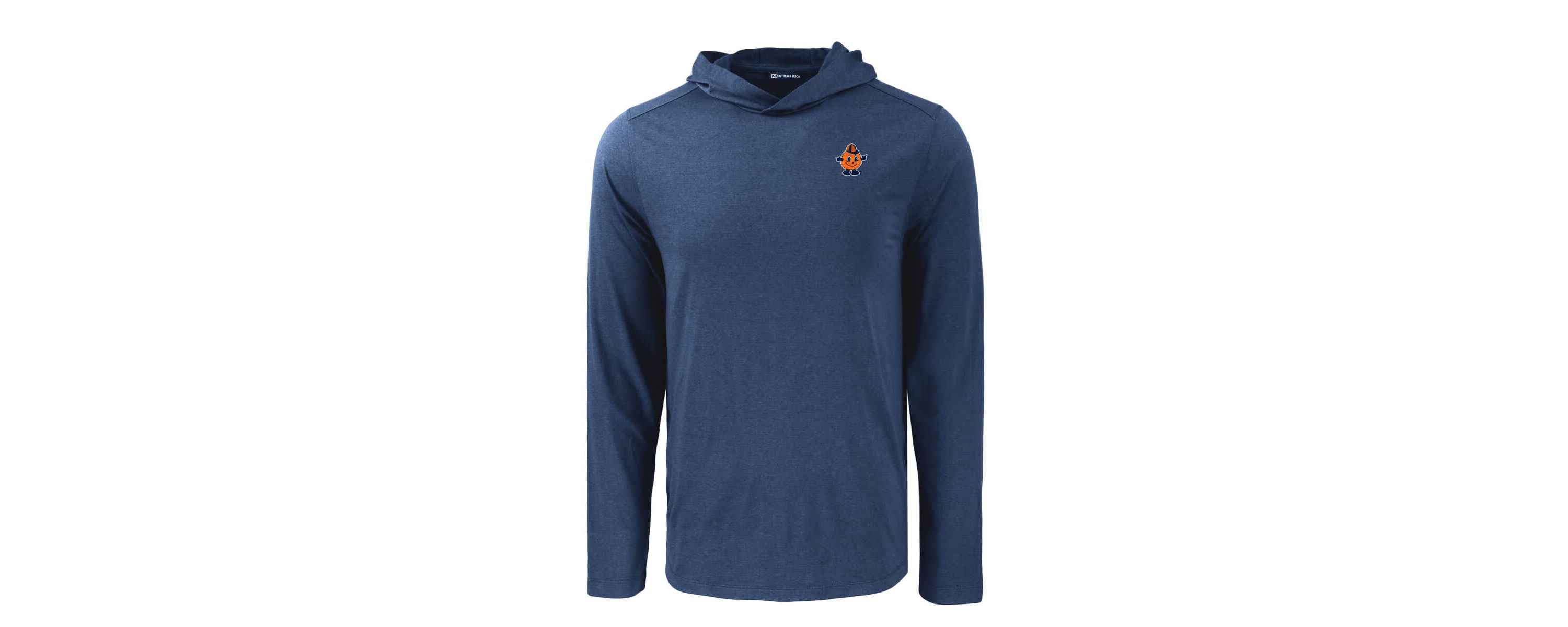 Syracuse Orange NCAA Syracuse Coastline Epic Comfort Eco Recycled Long Sleeve Hoodie T-Shirt
