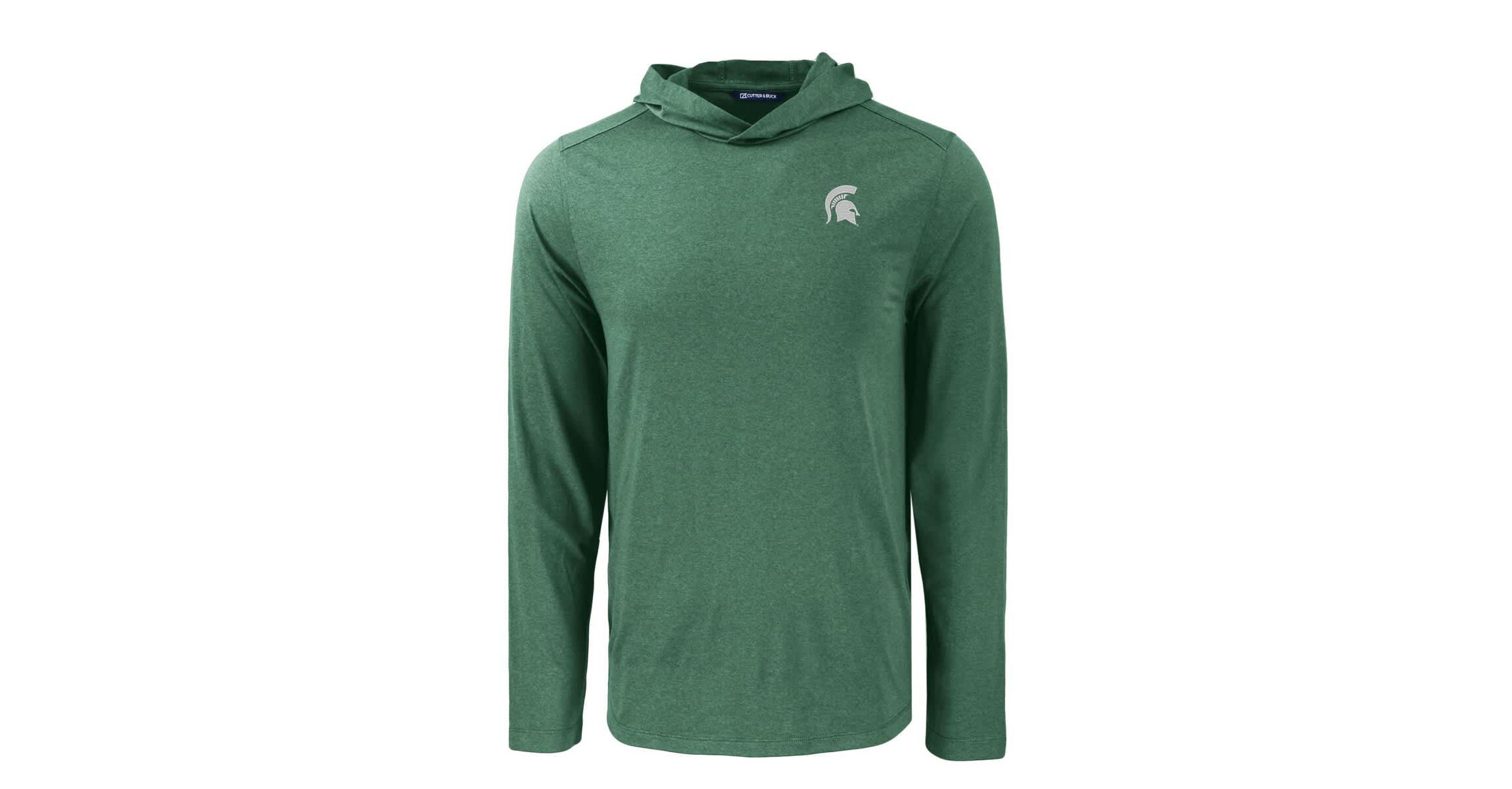 NCAA Michigan State Spartans Coastline Epic Comfort Eco Recycled Long Sleeve Hoodie T-Shirt