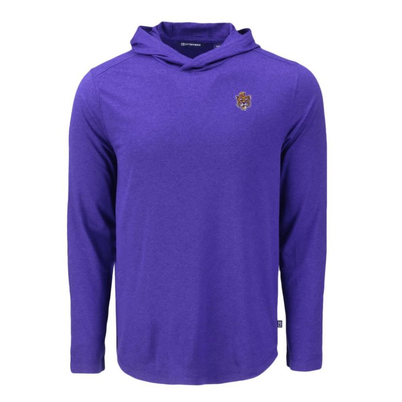 NCAA LSU Tigers Coastline Epic Comfort Eco Recycled Long Sleeve Hoodie T-Shirt