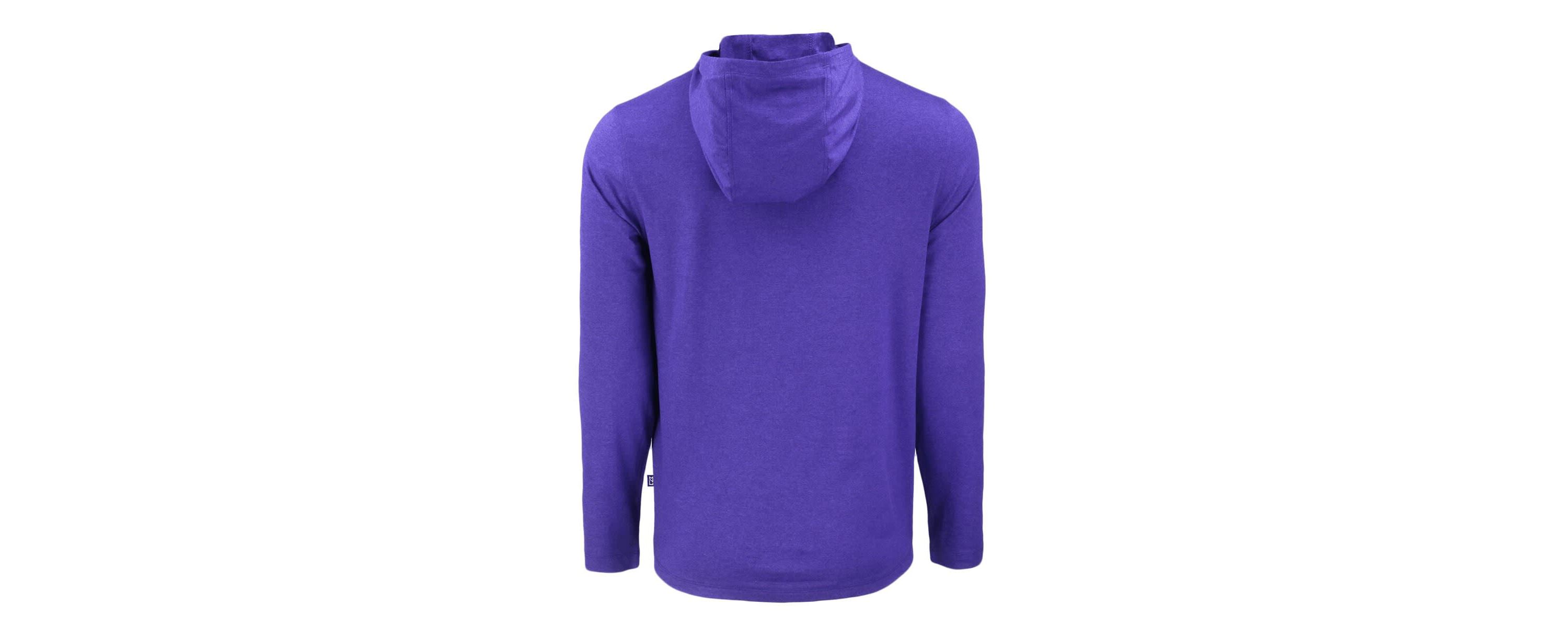 NCAA LSU Tigers Coastline Epic Comfort Eco Recycled Long Sleeve Hoodie T-Shirt
