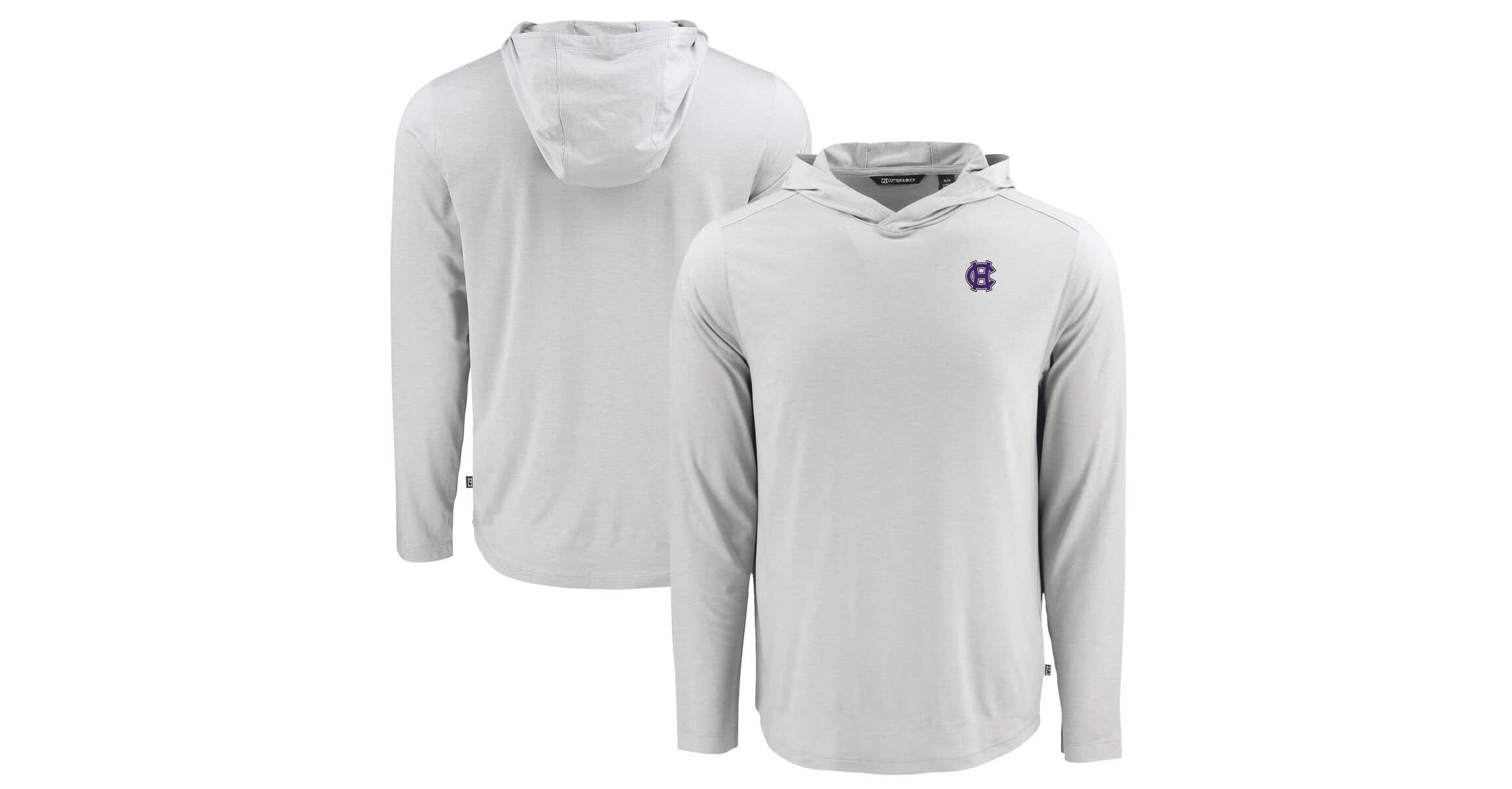 NCAA Holy Cross Crusaders Coastline Epic Comfort Eco Recycled Long Sleeve Hoodie T-Shirt