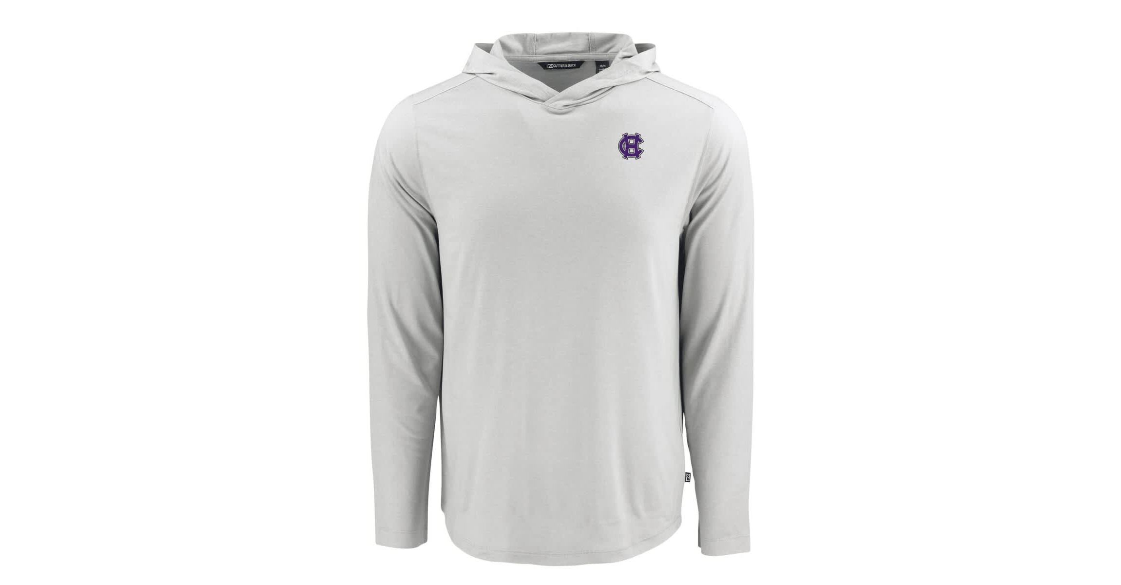 NCAA Holy Cross Crusaders Coastline Epic Comfort Eco Recycled Long Sleeve Hoodie T-Shirt