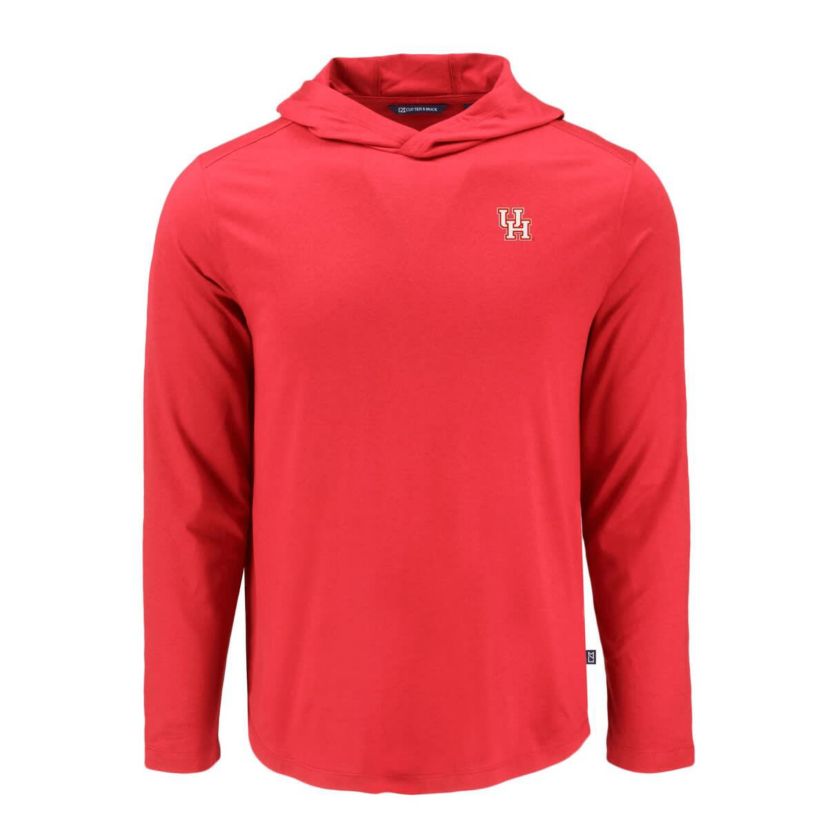 NCAA Houston Cougars Coastline Epic Comfort Eco Recycled Long Sleeve Hoodie T-Shirt