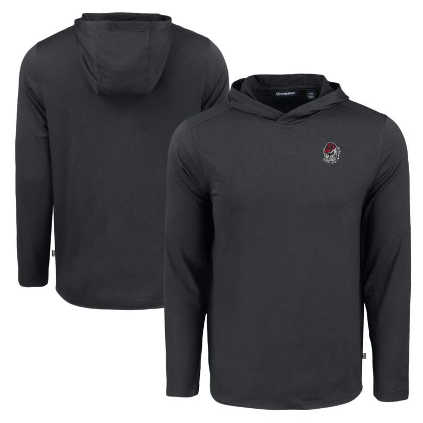 NCAA Georgia Bulldogs Coastline Epic Comfort Eco Recycled Long Sleeve Hoodie T-Shirt