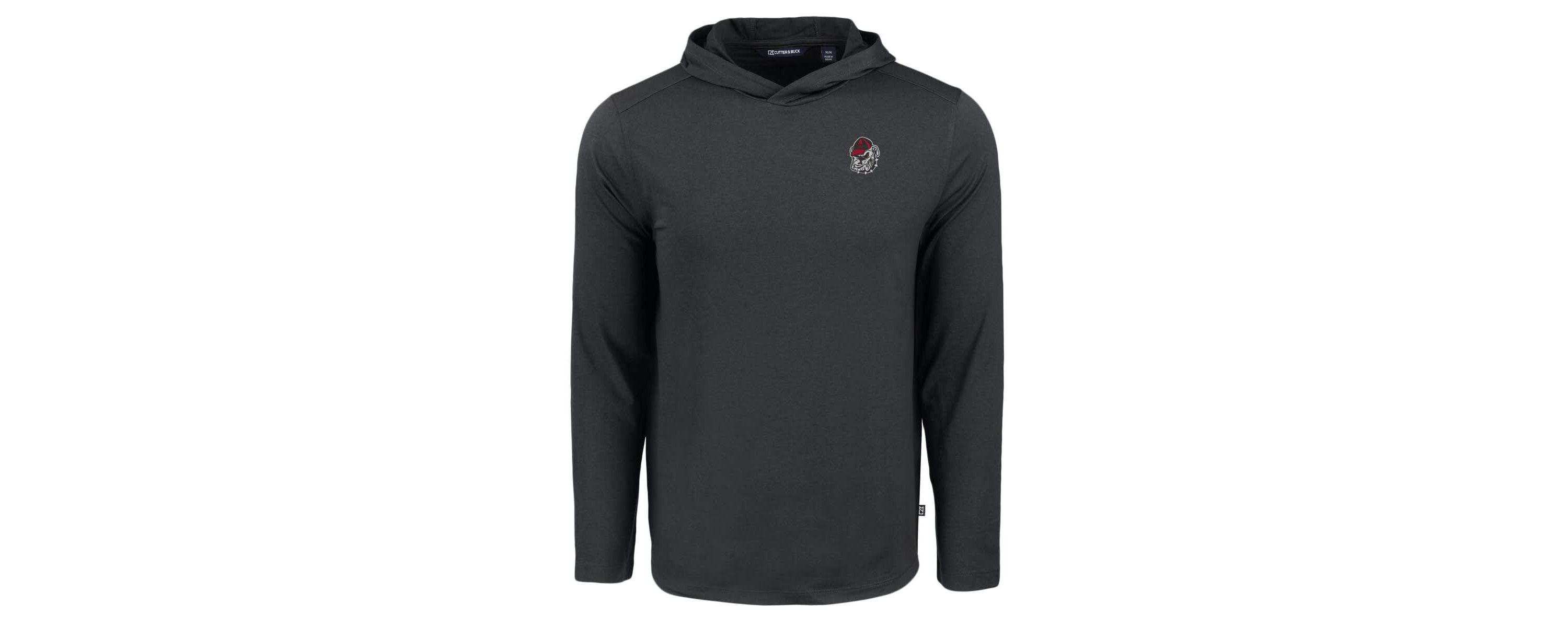 NCAA Georgia Bulldogs Coastline Epic Comfort Eco Recycled Long Sleeve Hoodie T-Shirt