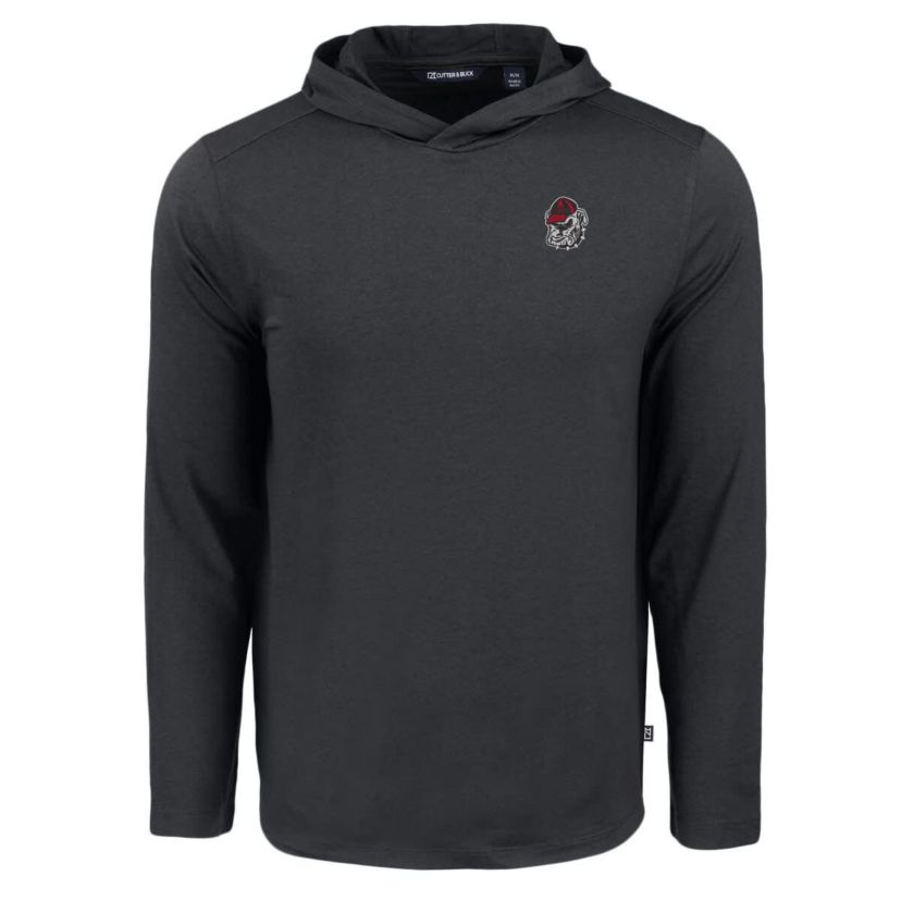 NCAA Georgia Bulldogs Coastline Epic Comfort Eco Recycled Long Sleeve Hoodie T-Shirt