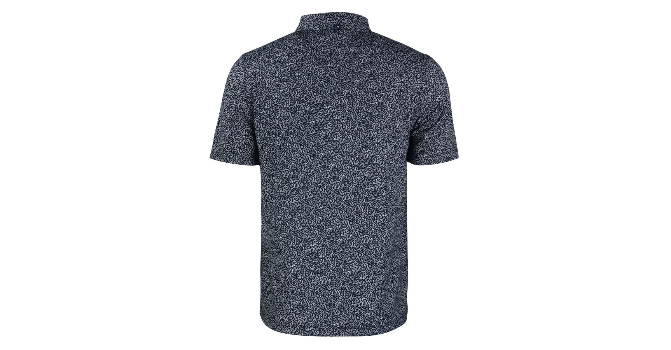 NCAA Baylor Bears Pike Eco Pebble Print Stretch Recycled Polo