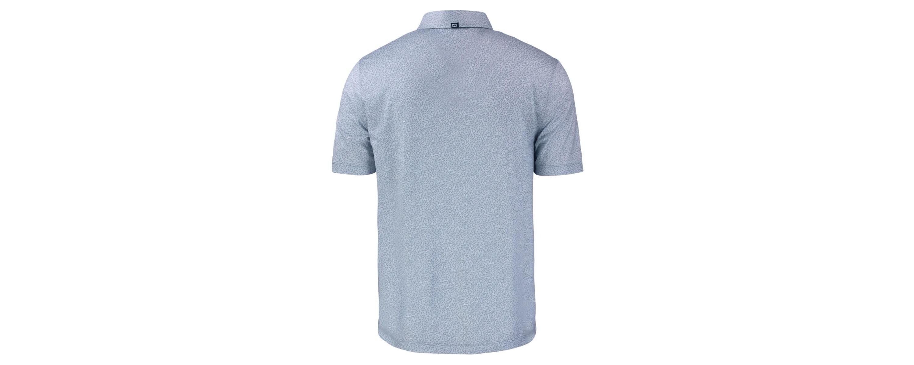 Alabama Crimson Tide NCAA Alabama Tide Pike Eco Pebble Print Stretch Recycled Polo