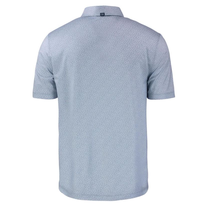 Alabama Crimson Tide NCAA Alabama Tide Pike Eco Pebble Print Stretch Recycled Polo