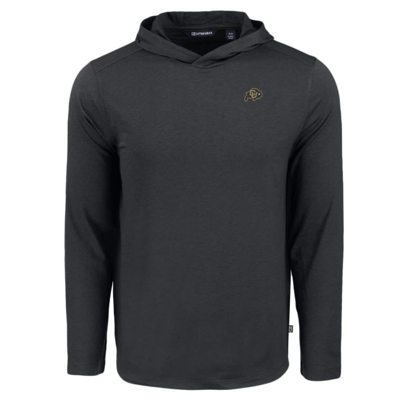 NCAA Colorado Buffaloes Coastline Epic Comfort Eco Recycled Long Sleeve Hoodie T-Shirt