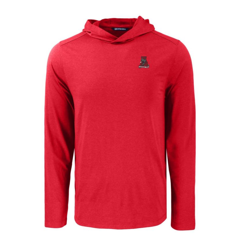 Alabama Crimson Tide NCAA Alabama Tide Coastline Epic Comfort Eco Recycled Long Sleeve Hoodie T-Shirt