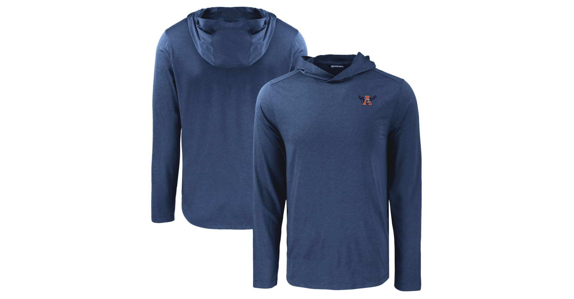 NCAA Auburn Tigers Coastline Epic Comfort Eco Recycled Long Sleeve Hoodie T-Shirt