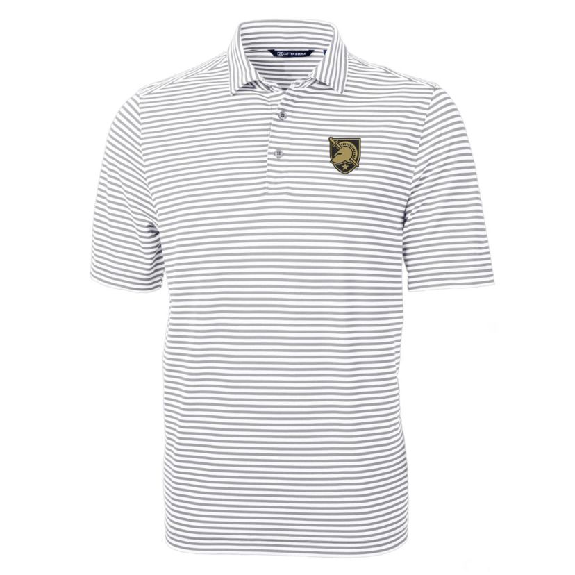Army Black Knights NCAA Army Knights Virtue Eco Pique Stripe Recycled DryTec Polo