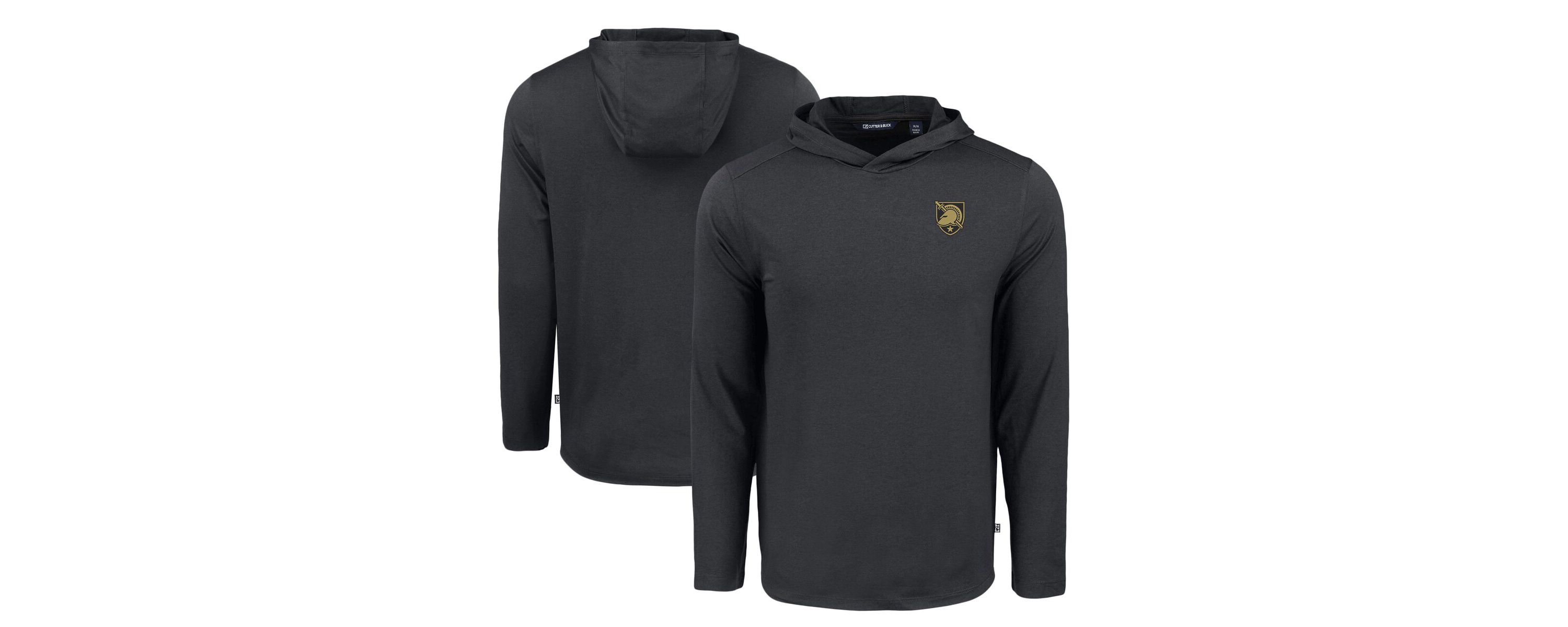 Army Black Knights NCAA Army Knights Coastline Epic Comfort Eco Recycled Long Sleeve Hoodie T-Shirt