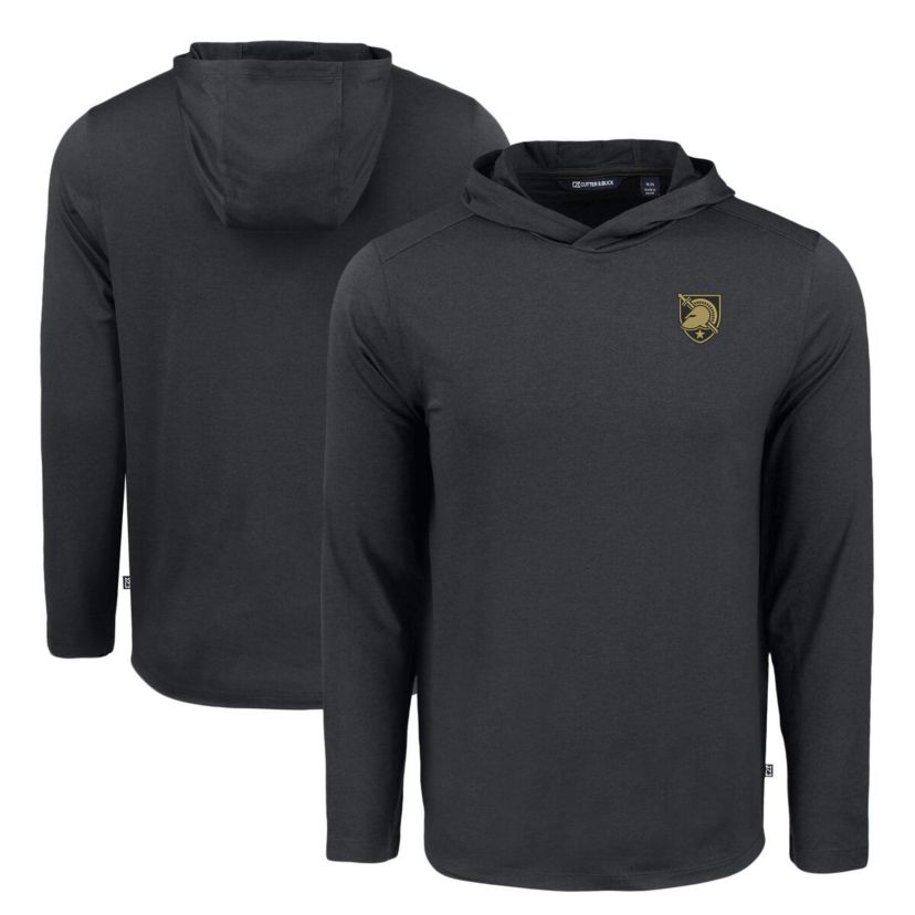 Army Black Knights NCAA Army Knights Coastline Epic Comfort Eco Recycled Long Sleeve Hoodie T-Shirt